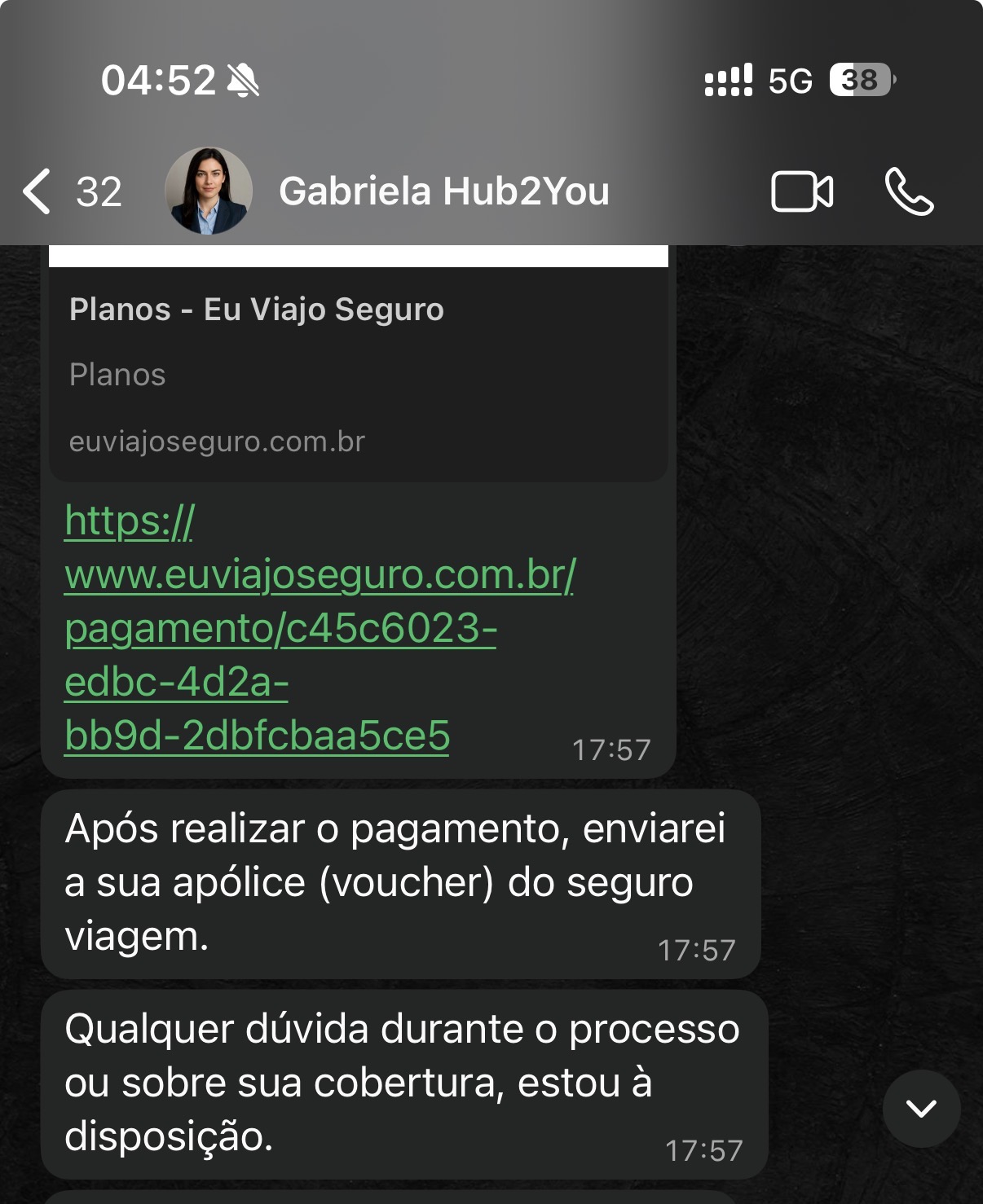 Passo 6 - Finalização e Envio do Voucher
